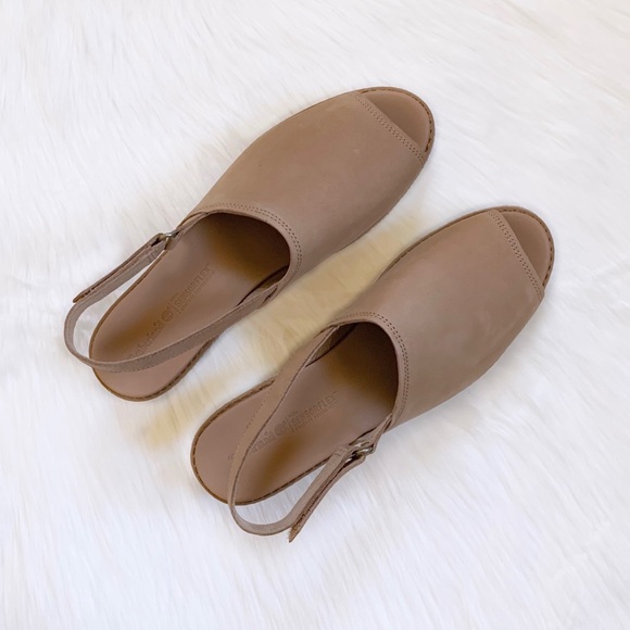 Timberland Emerson Point Peep Toe Leather Sandals - Picture 3 of 8